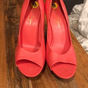 Jessica Simpson wedges